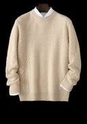 Patterned Wool Jumper