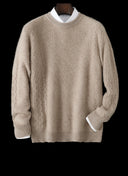 Patterned Wool Jumper