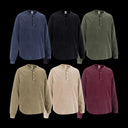 WAFFLE HENLEY LONGSLEEVE