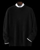 Patterned Wool Jumper