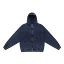 RUST WAVE ZIP-UP JACKET