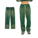 BLEACHED FLEECE SWEATPANTS