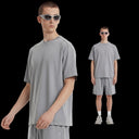 WASHED SPLICED TEE