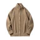 HERITAGE ROLL-NECK CARDIGAN