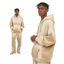 BLEACHED FLEECE HOODIE