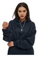 OVERSIZED FLEECE HOODIE