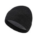 Fleece-Lined Beanie Charcoal