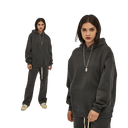 OVERSIZED FLEECE HOODIE