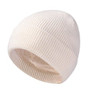 Fleece-Lined Beanie Cream