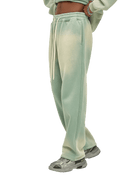 BLEACHED FLEECE SWEATPANTS