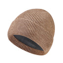 Fleece-Lined Beanie Taupe