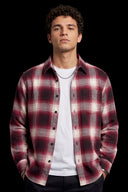 COTTON FLANNEL SHIRT Rose