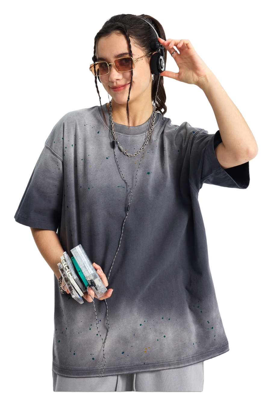 PAINT STAINED TEE