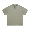 V-NECK RETRO TEE