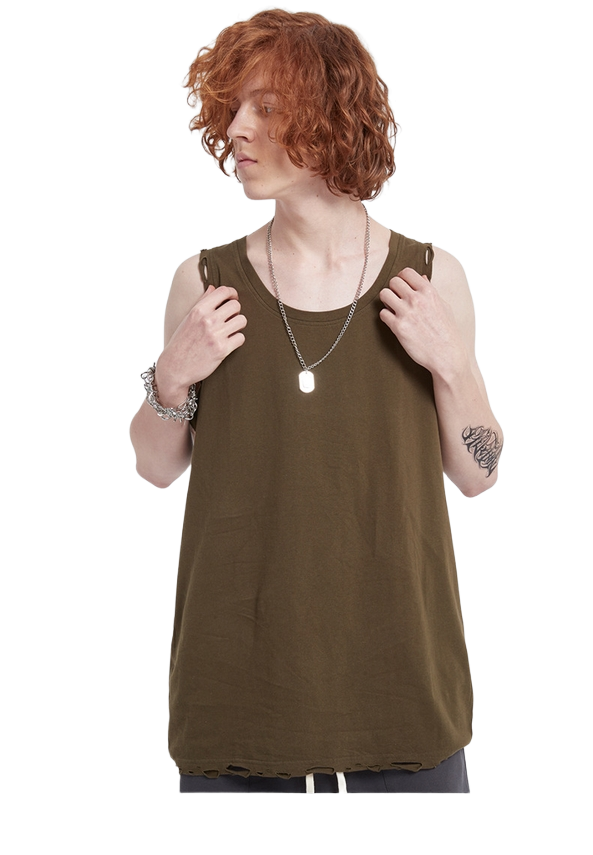 RIPPED OFF TANK TOP