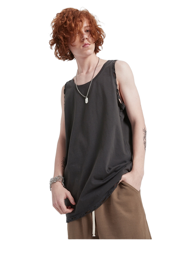 RIPPED OFF TANK TOP