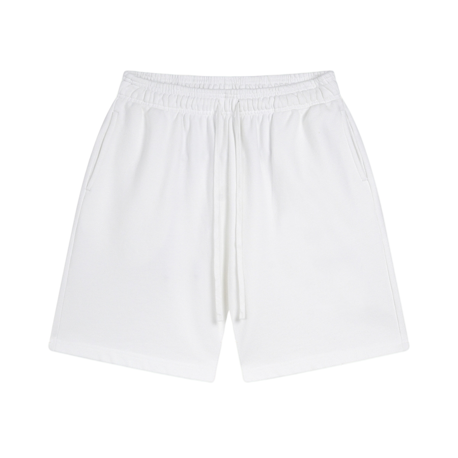 FLEECE BLEACHED SHORTS