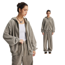 PASTEL WASHED ZIP-UP