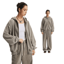 PASTEL WASHED ZIP-UP