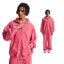 PASTEL WASHED ZIP-UP
