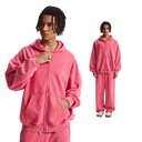 PASTEL WASHED ZIP-UP