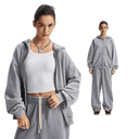 PASTEL WASHED ZIP-UP