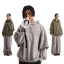 PANELED HOODIE