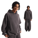 XTRA OVERSIZED FLEECE HOODIE