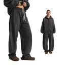 XTRA OVERSIZED FLEECE SWEATPANTS