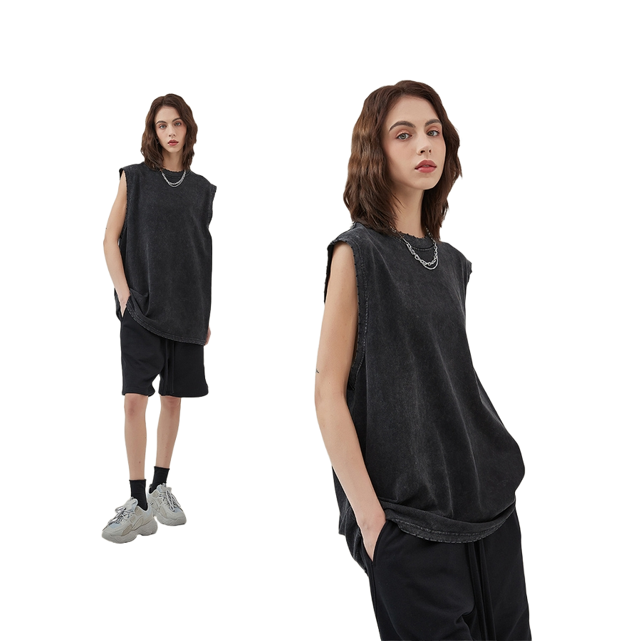 BLEACHED TANK TOP