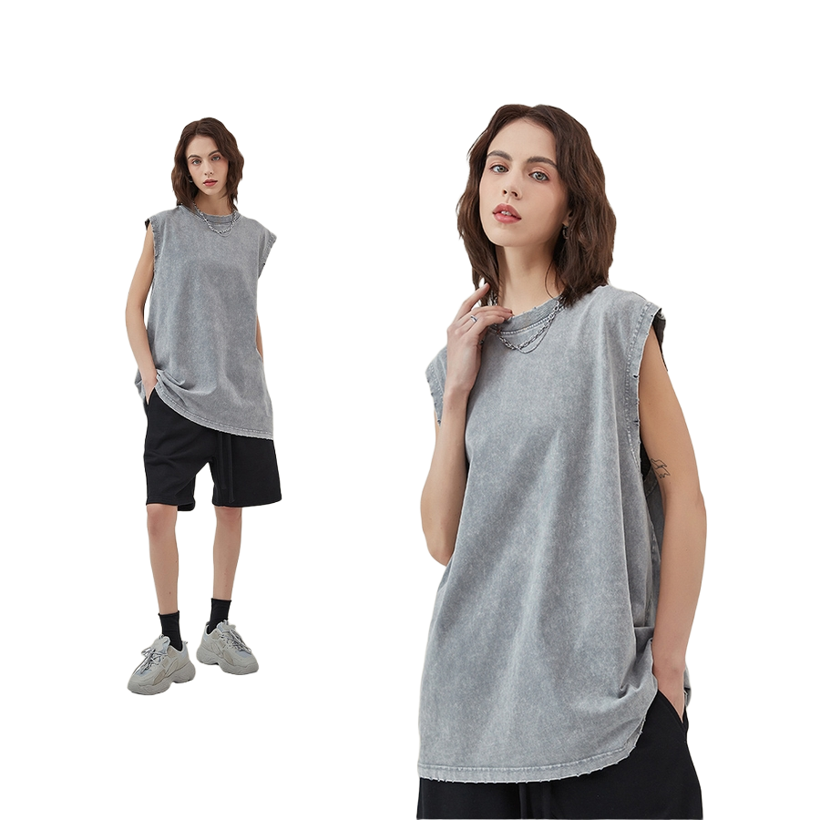 BLEACHED TANK TOP
