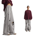 RIPPED OFF SWEATPANTS