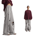 RIPPED OFF SWEATPANTS