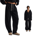 XTRA OVERSIZED FLEECE SWEATPANTS