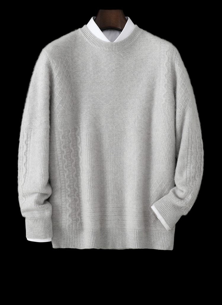 Patterned Wool Jumper