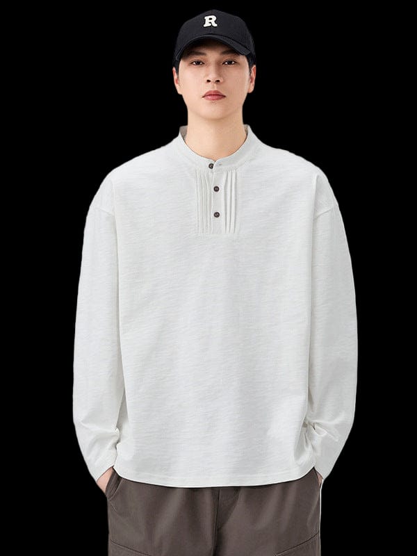 BUTTONED LONGSLEEVE