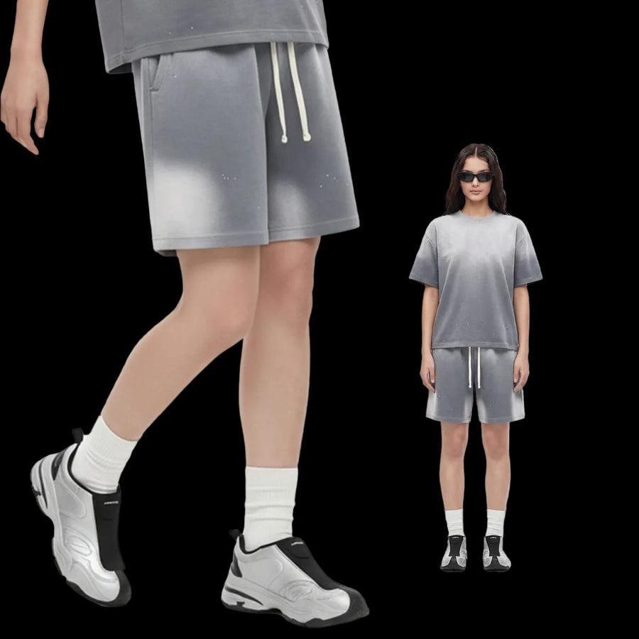 INK FADE BAGGY SHORTS