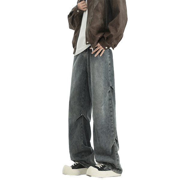 RIVET DROP JEANS