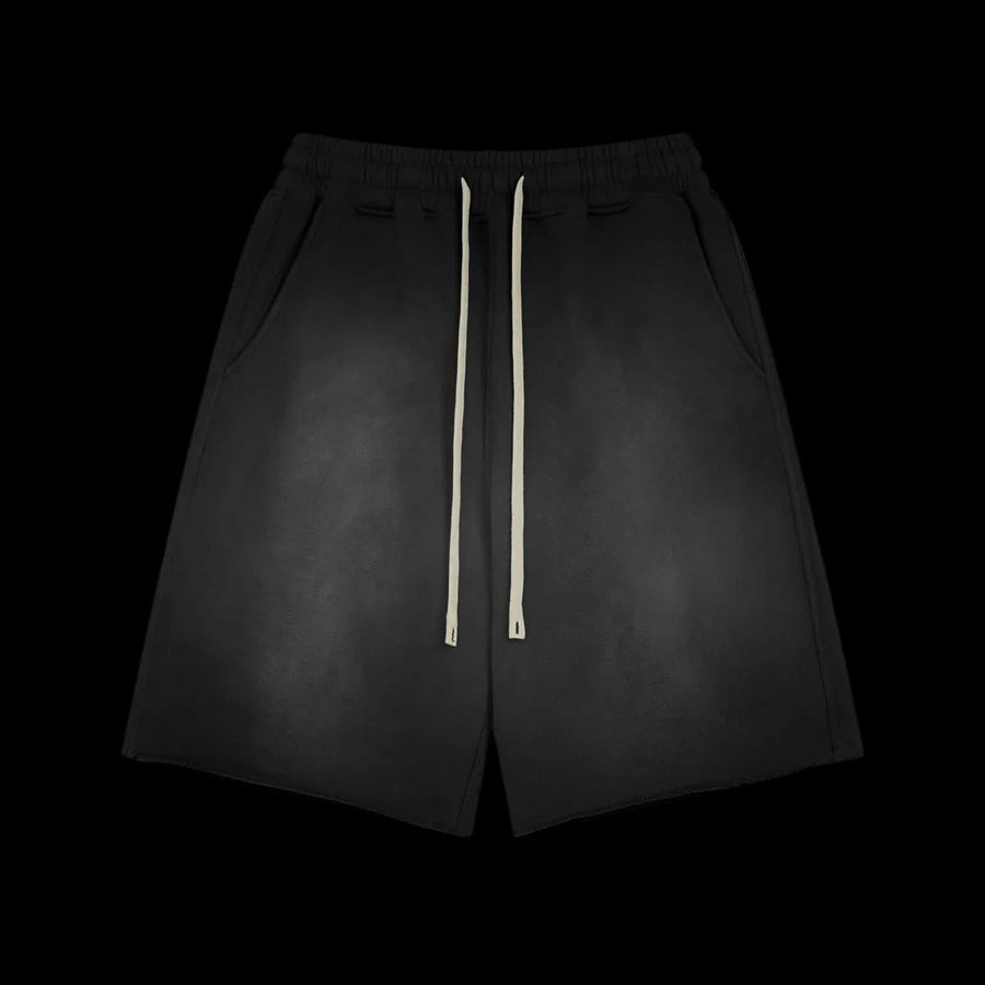 SPRAY DYE TERRY SHORTS
