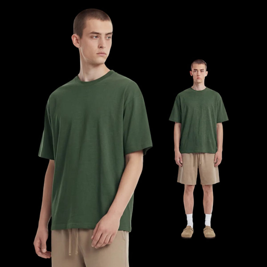 SLUB COTTON TEE