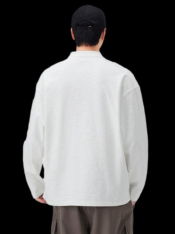 BUTTONED LONGSLEEVE