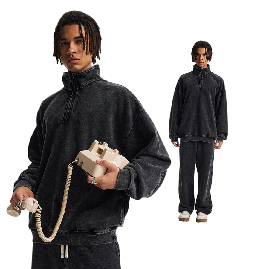 RETRO HALF-ZIP