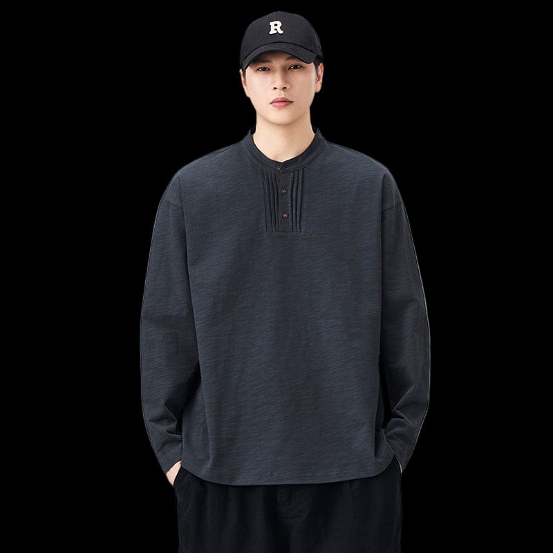 BUTTONED LONGSLEEVE