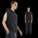 RUINS WASHED ZIP VEST