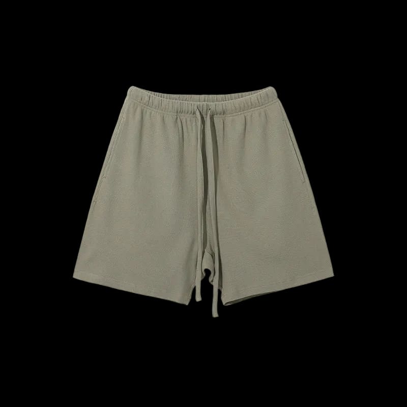 DIAMOND WAFFLE STRAIGHT SHORTS