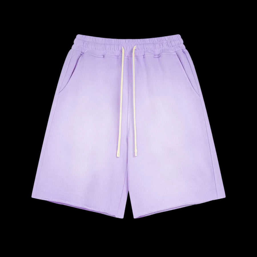SPRAY DYE TERRY SHORTS