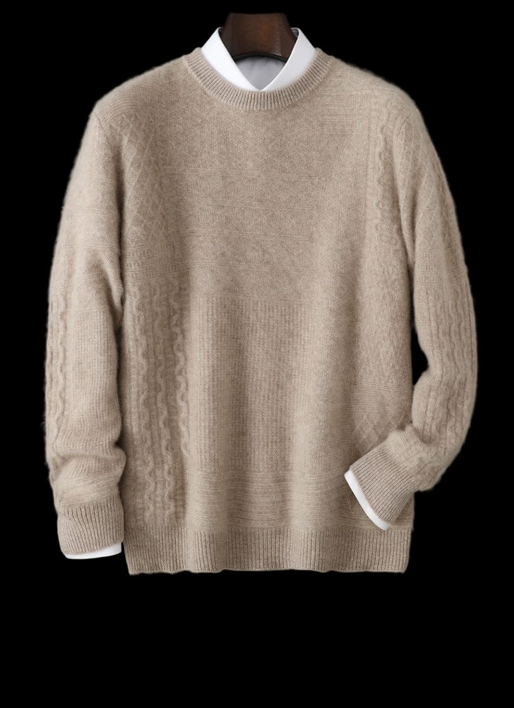 Patterned Wool Jumper