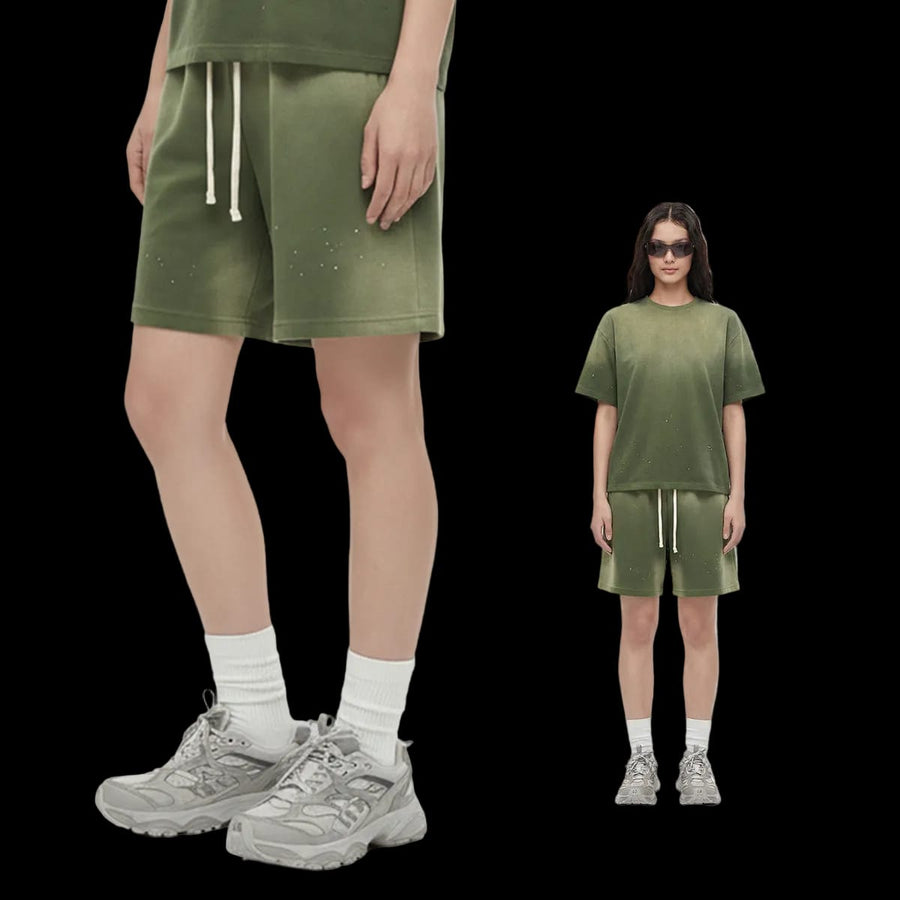 INK FADE BAGGY SHORTS