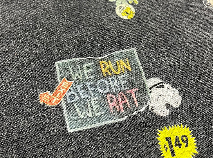 NO RAT HERE TEE