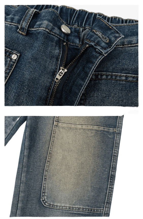 PATCHED JEANS